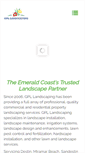 Mobile Screenshot of gpllandscaping.com